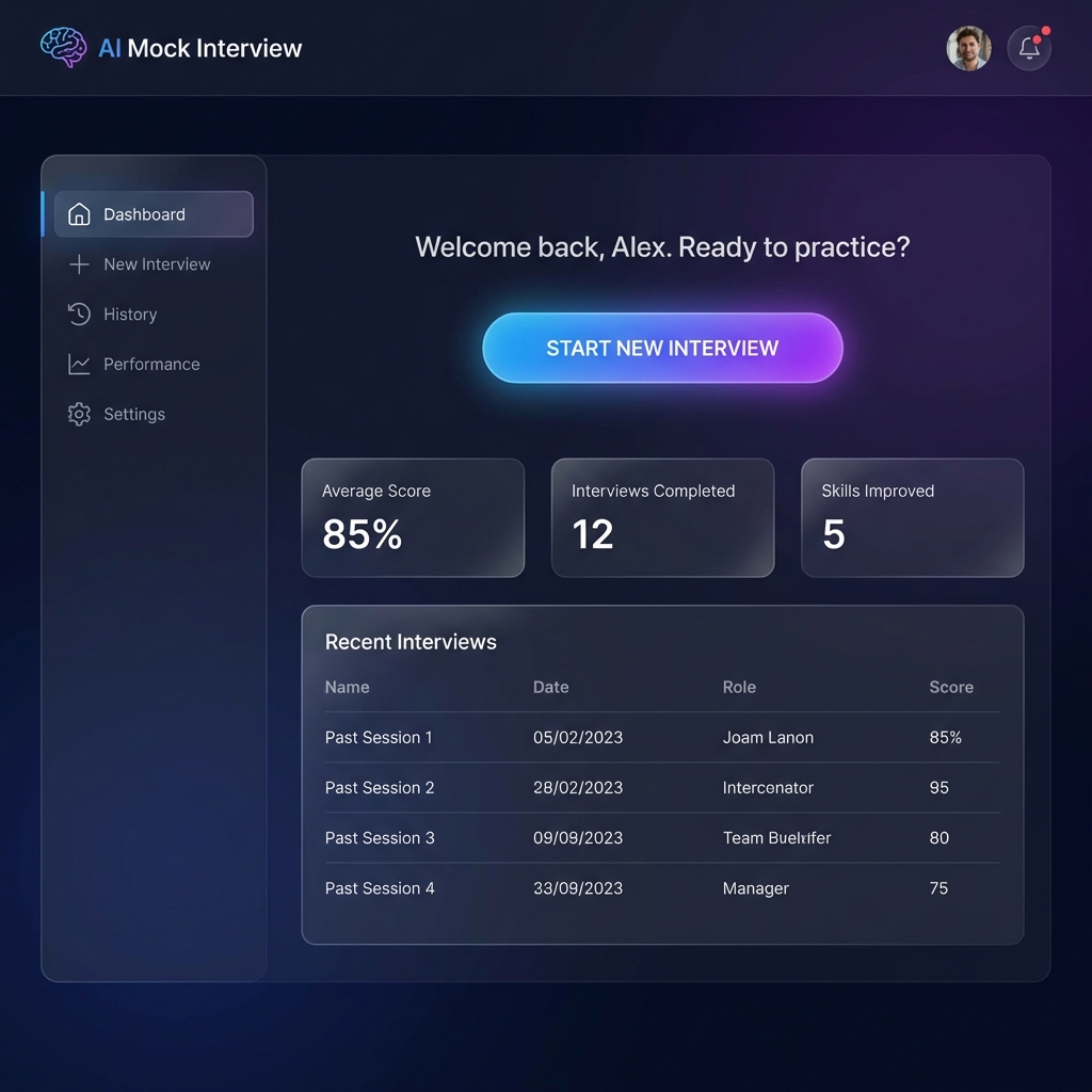 AI Mock Interview screenshot 1
