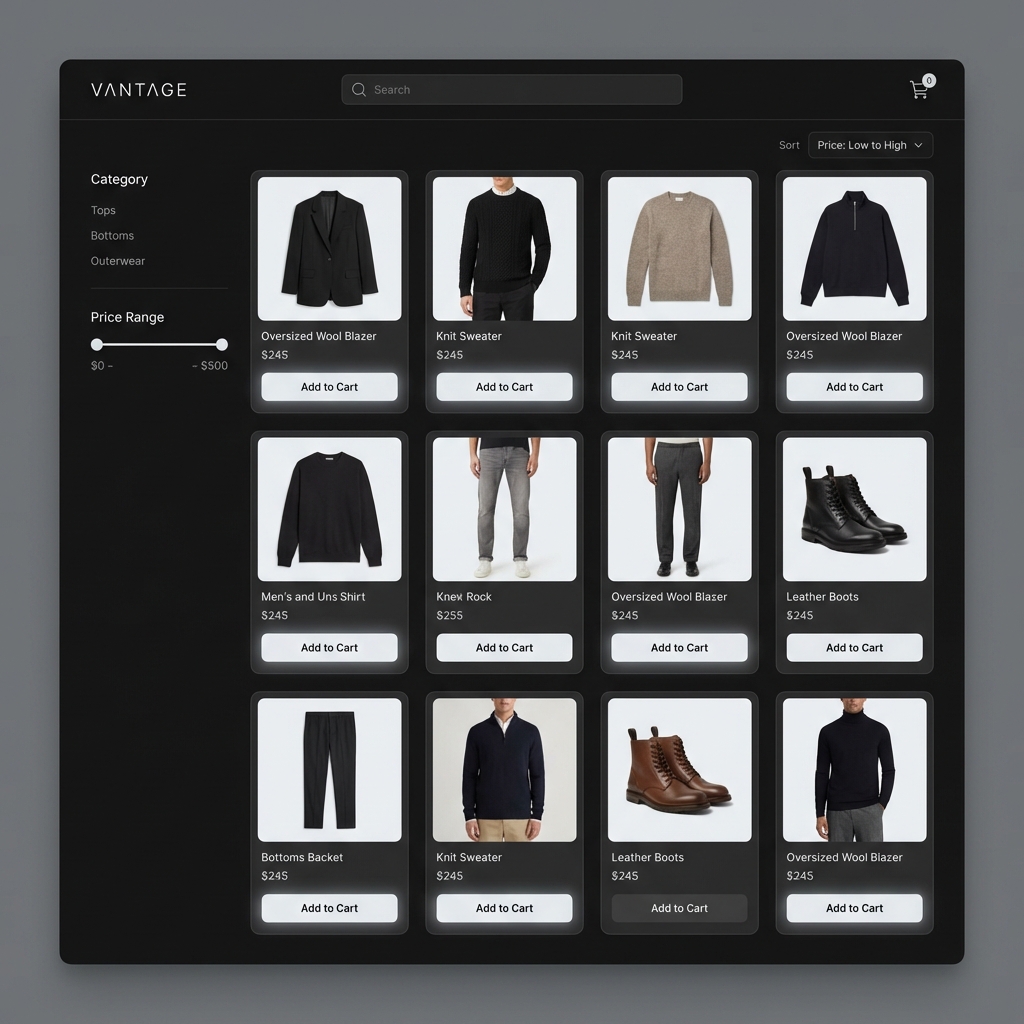 E-commerce Platform screenshot 1