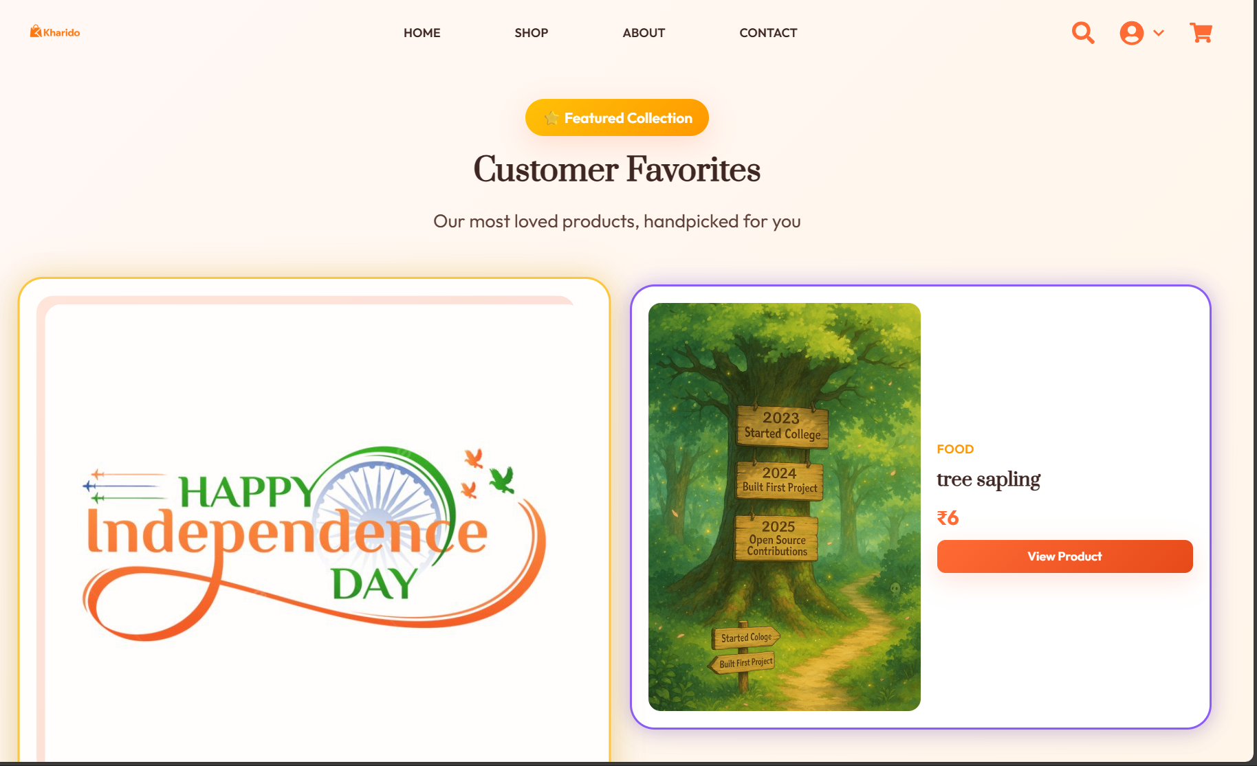 Kharido E-commerce screenshot 3