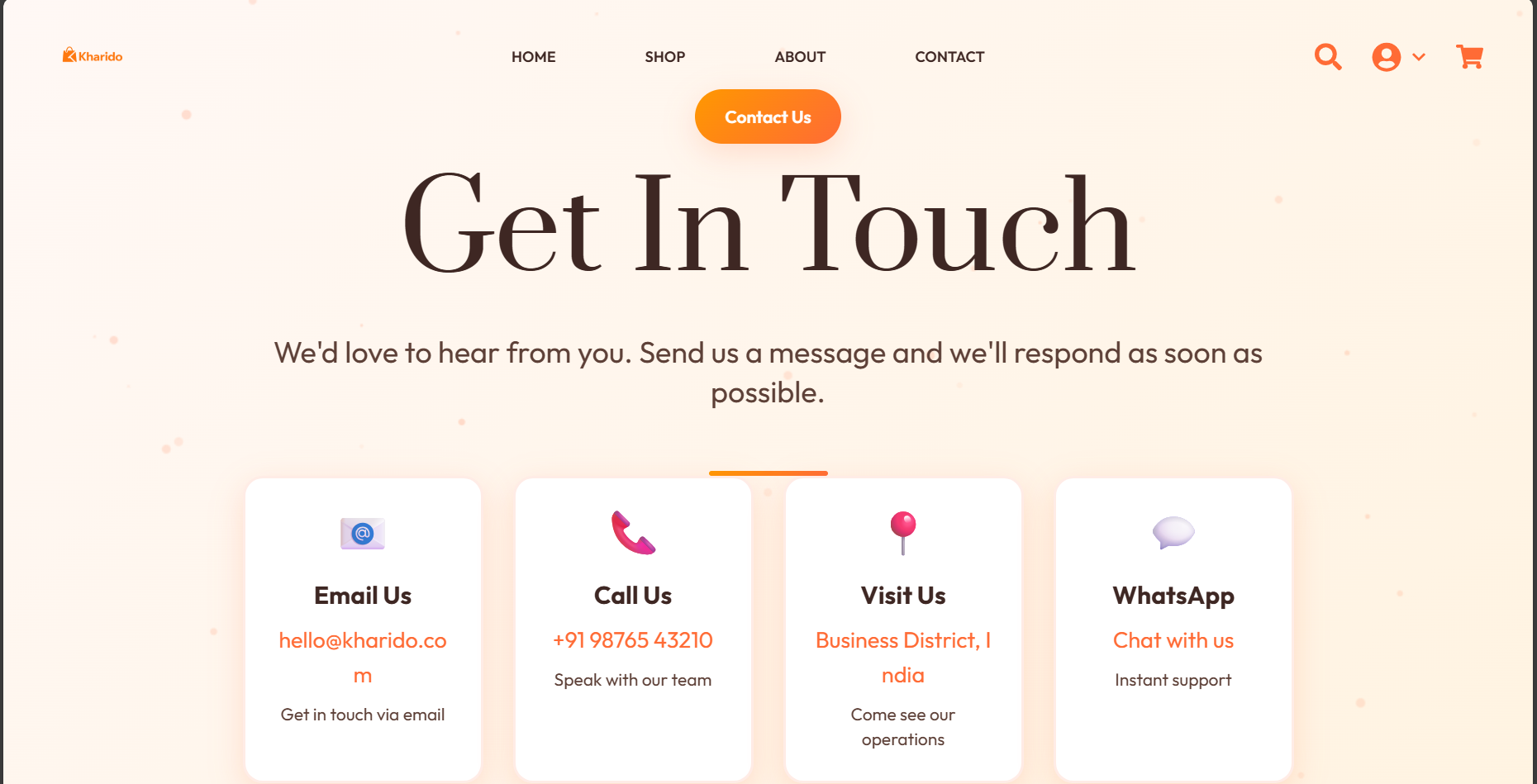 Kharido E-commerce screenshot 5